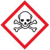 Giftige stoffen | Er is een gevaar voor giftige stoffen. Pas op voor vergiftiging.
